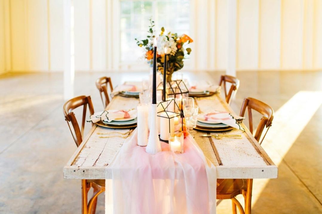 Custom dining table