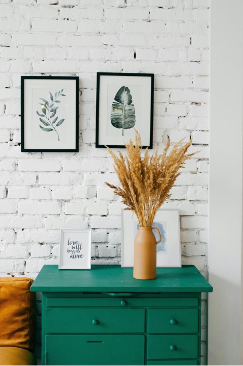 Home office wall