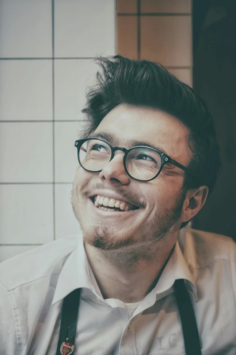 Studio lead portrait